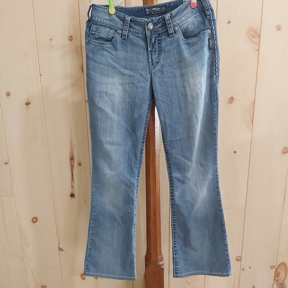 📣2/40$📣 SILVER Suki jeans size 29 - Picture 4 of 8